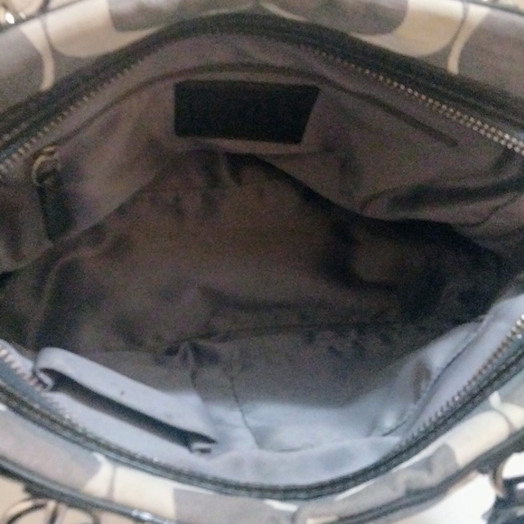 COACH Penelope Shantung Signature Satchel Handbag - Picture 9 of 16